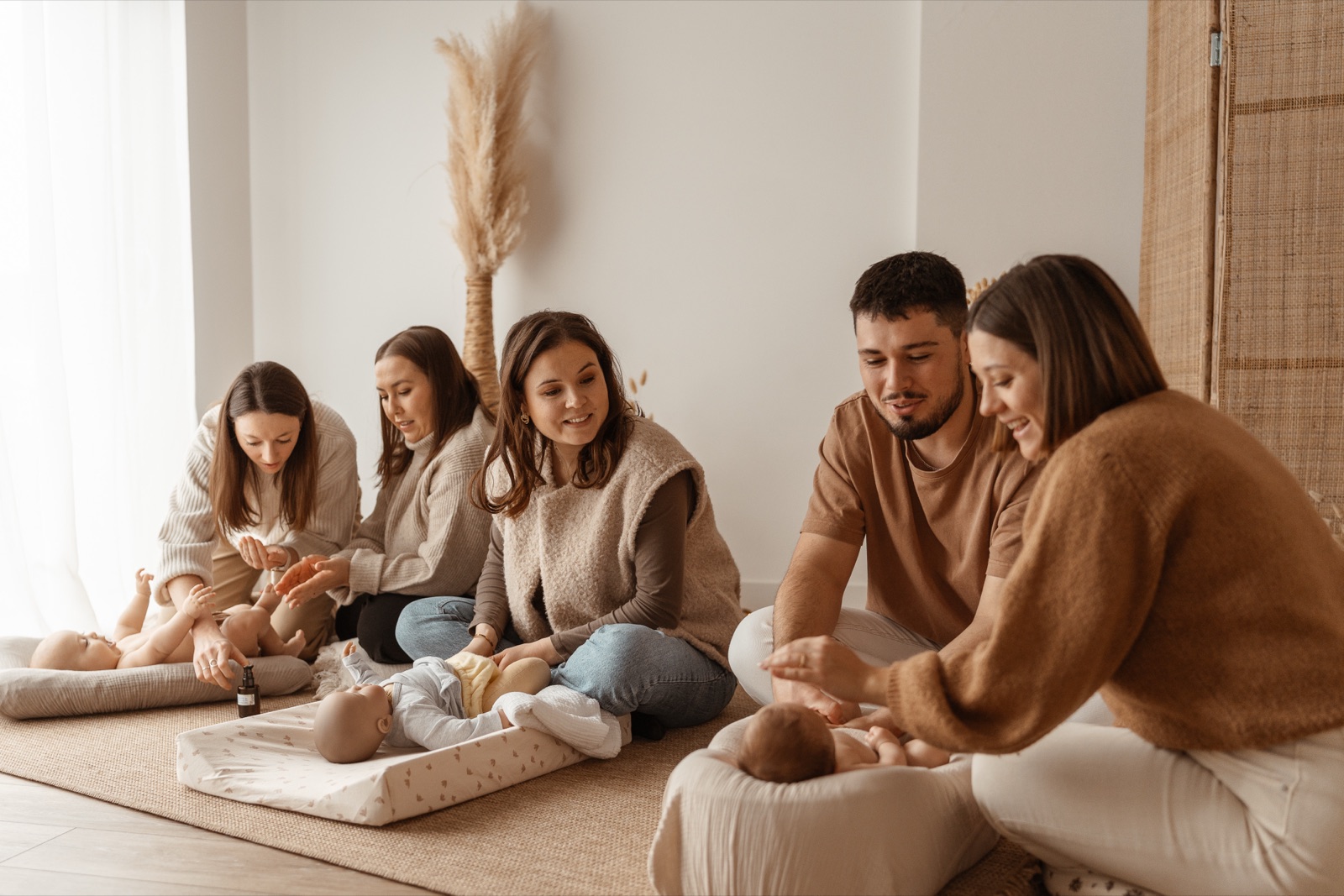 Ateliers bébé : massage, baby yoga et réflexologie plantaire